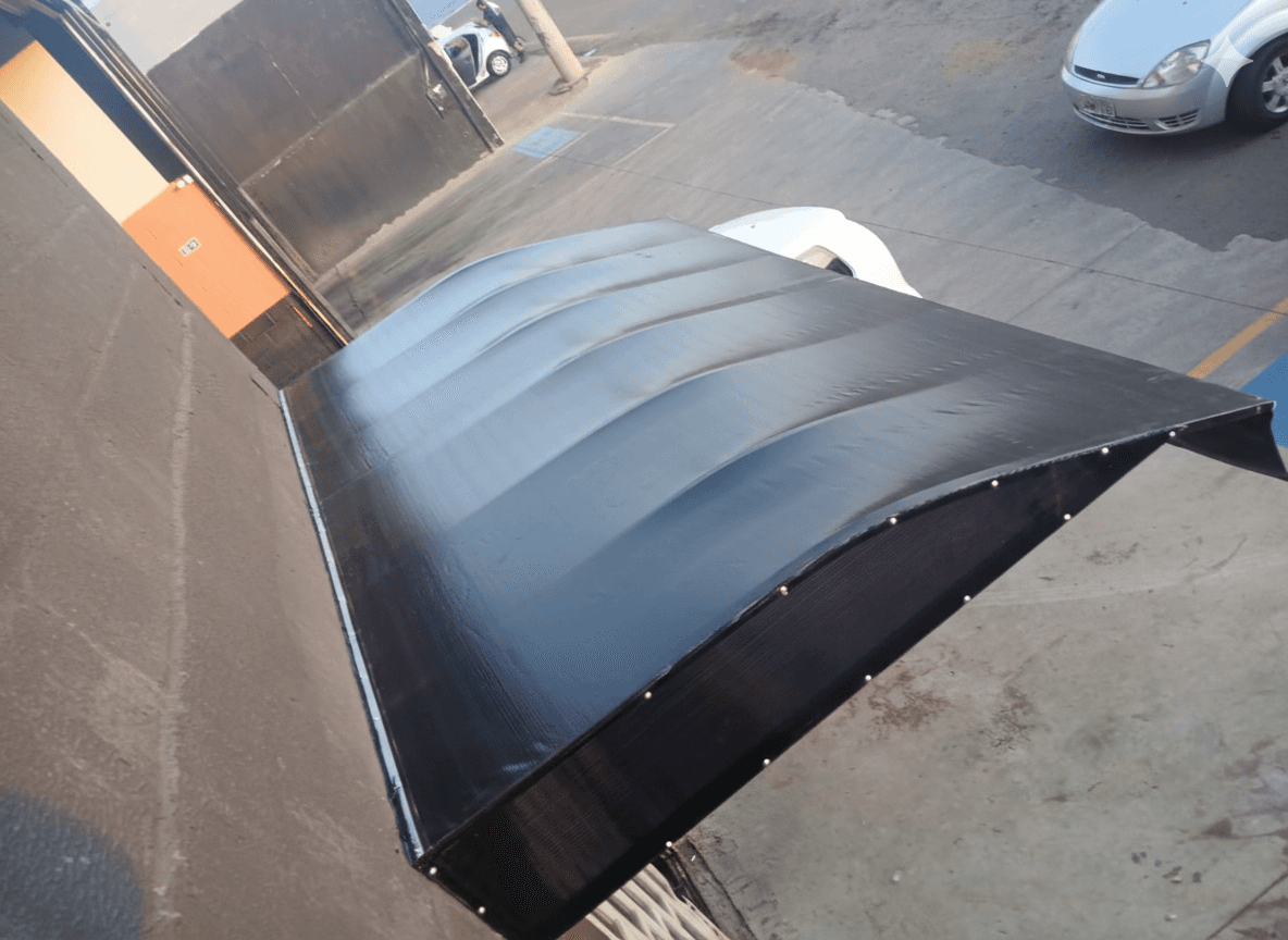 Toldo Cobertura Preto - Foco Brasil Toldos Anápolis