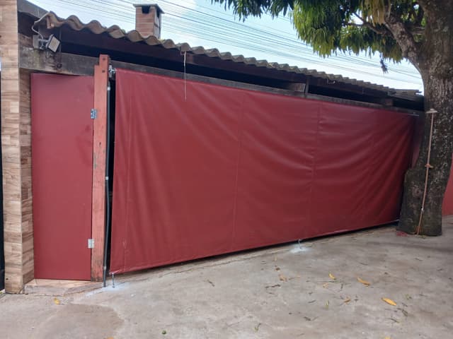 Toldo Cortina Vermelho - Foco Brasil Toldos Anápolis