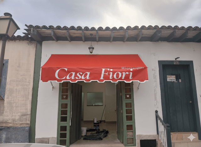 Toldo Retrátil Vermelho Frente - Foco Brasil Toldos Anápolis