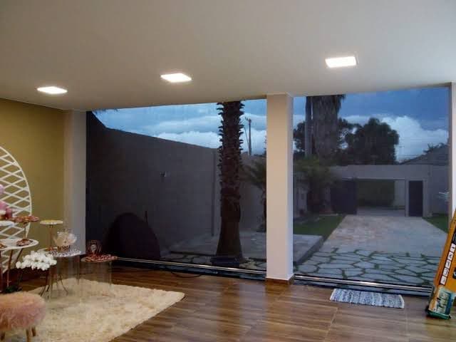 Toldo Screen Preto Interior - Foco Brasil Toldos Anápolis